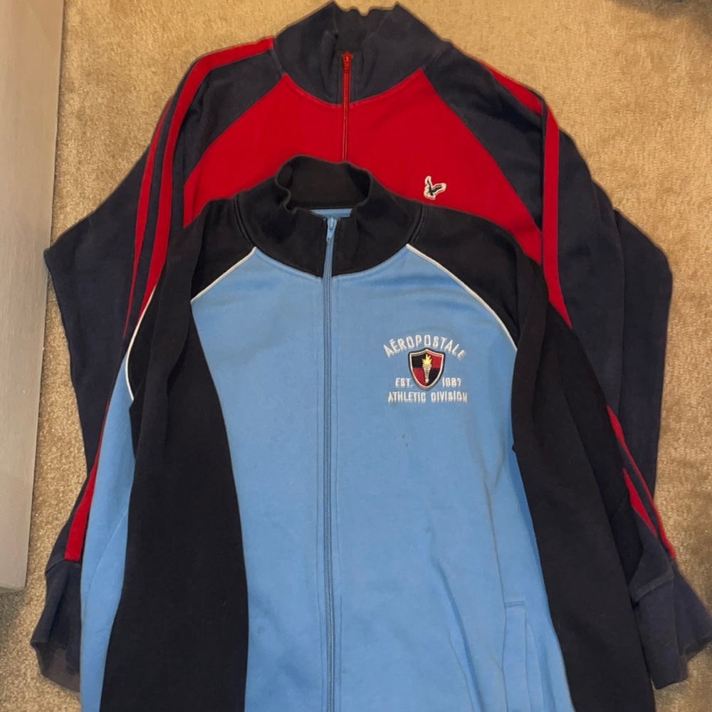 Men’s size large jacket bundle. American Eagle and Aero